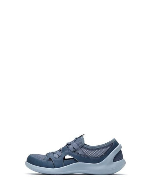 Clarks Blue Solevana Step Sneaker