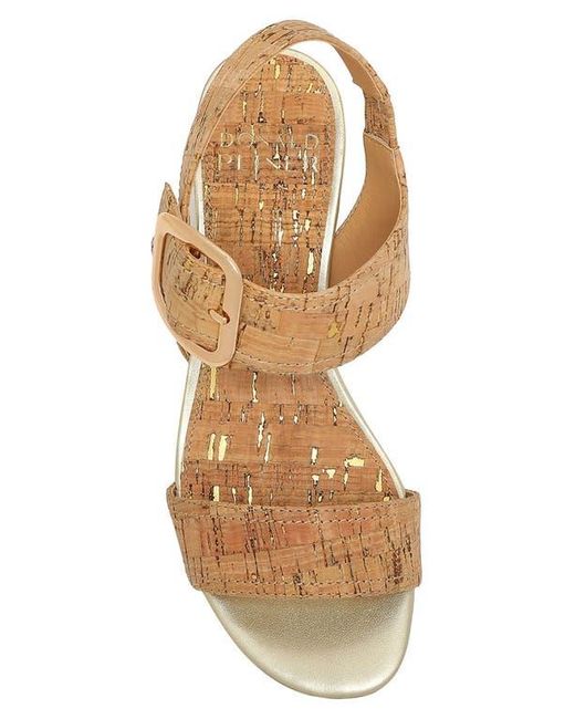 Donald J Pliner Natural Ankle Strap Sandal