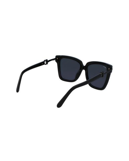 Ferragamo Black 57Mm Square Sunglasses