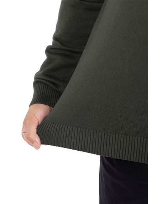 Xray Jeans Gray Core Knit Pullover Hoodie for men