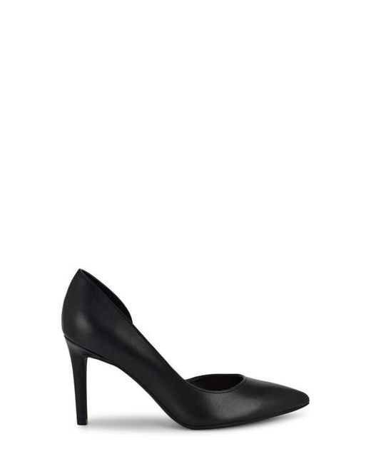 Nine West Black Everytime D'Orsay Pointed Toe Pump
