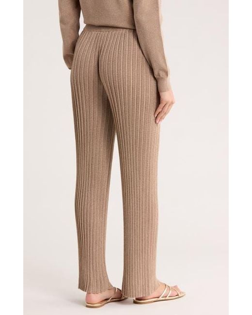 Tahari Natural Rib Pull-On Pants