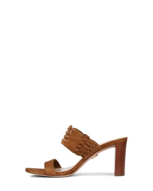Veronica Beard Brown Georgie Slide Sandal