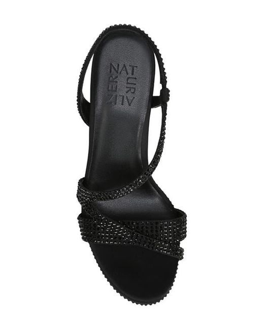 Naturalizer Black Abby Platform Sandal