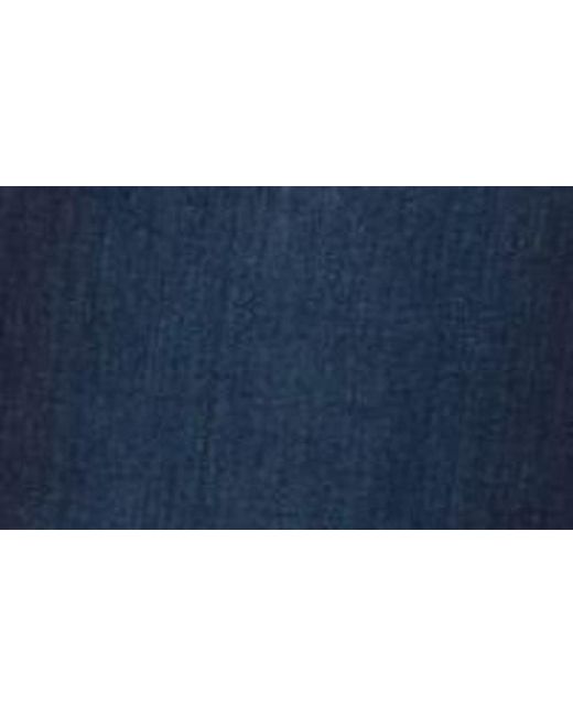 7 For All Mankind Blue Dojo Wide-Leg Denim Jeans
