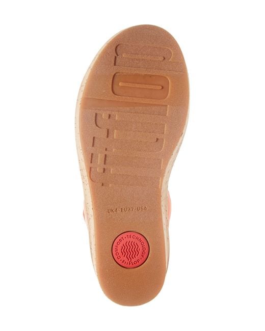 Fitflop Brown Eloise Platform Sandal