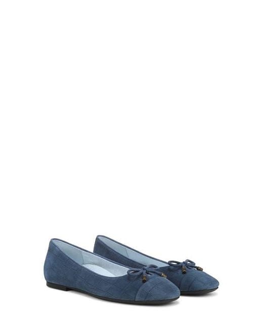 Vionic Blue Klara Cap Toe Ballet Flat