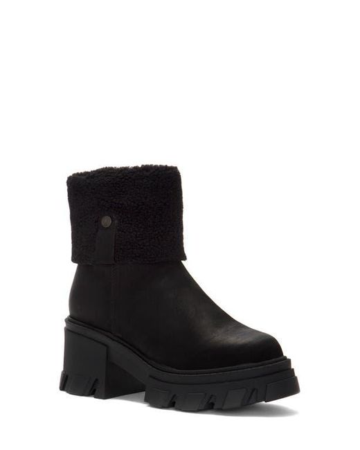 Religious Comfort Black Cuff Short Boot