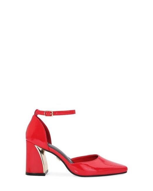 Ninety Union Red Megan Square Toe Pump