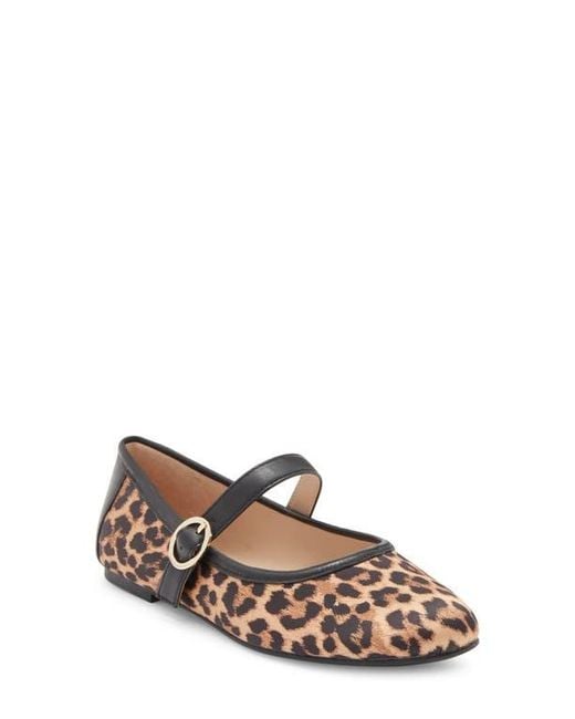 Stuart Weitzman Metallic Freya Mary Jane Flat