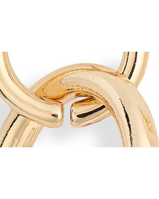 Leith Metallic Link Drop Earrings