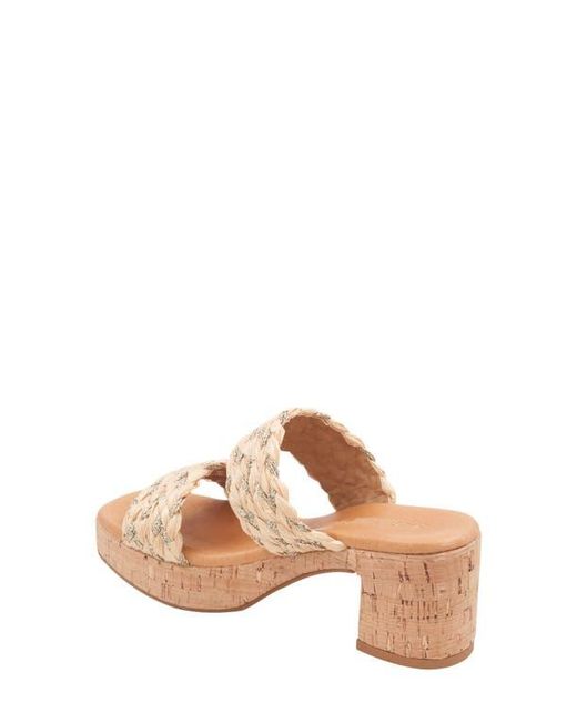 Andre Assous Pink Cairo Platform Sandal