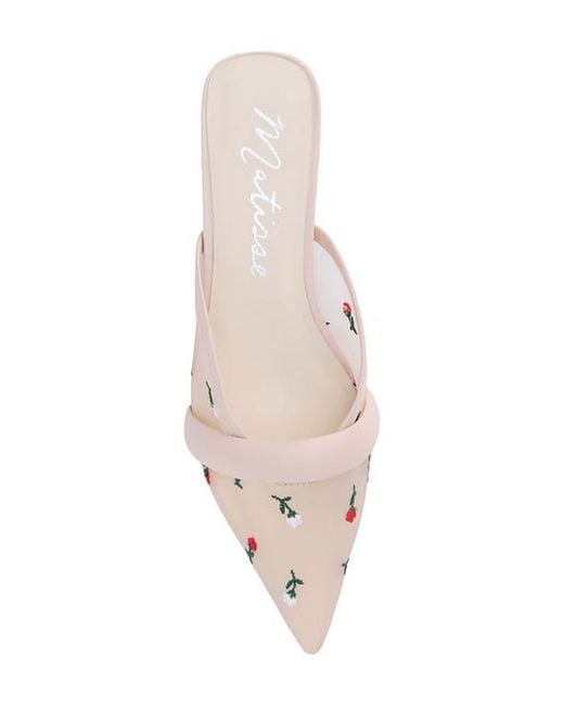 Matisse Pink Kellan Pointed Toe Mule