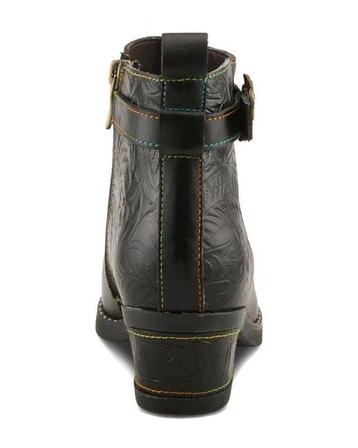 Spring Step Black Acree Bootie