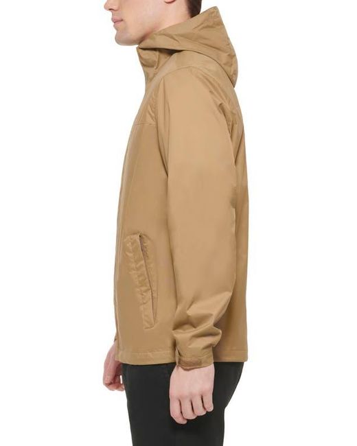 Tommy Hilfiger Green Hooded Rain Slicker Jacket for men