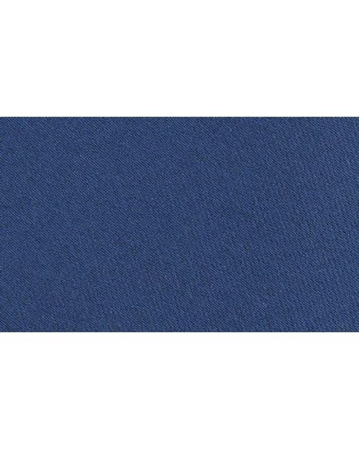 Savile Row Blue Solid Satin Tie for men