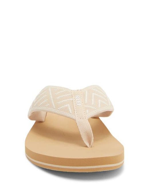 Reef Natural Spring Woven Strap Flip Flop