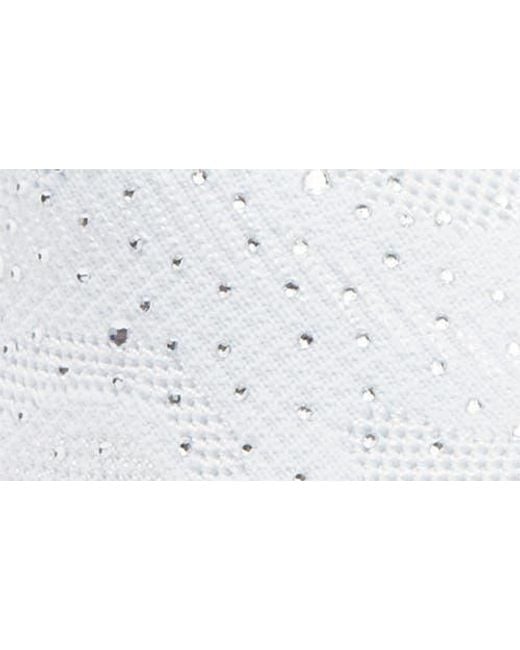 Skechers White Ultra Flex 3.0 Glam Night Slip-On Sneaker