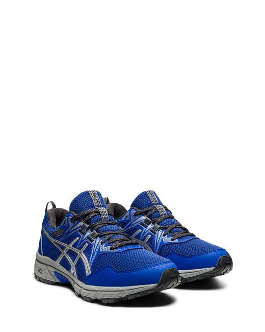 Asics Gel Venture 8 Running Sneaker In Lapis Lazuli Blue/pure Silver At