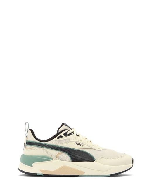 PUMA White X-Ray Clean Sneaker for men