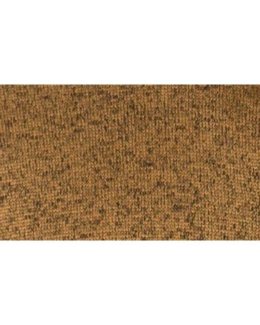 Burnside Brown Knit Sweater Jacket for men