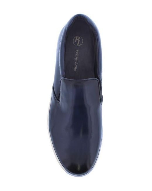Penny Lane Blue Camden Slip-On Sneaker for men