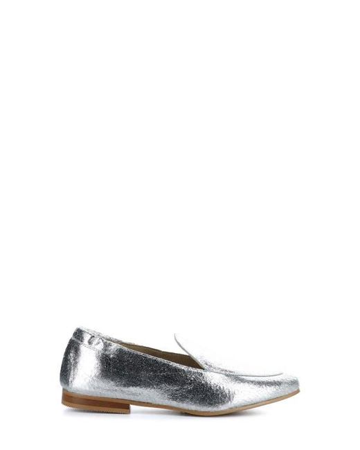 Bos. & Co. White Nikki Loafer