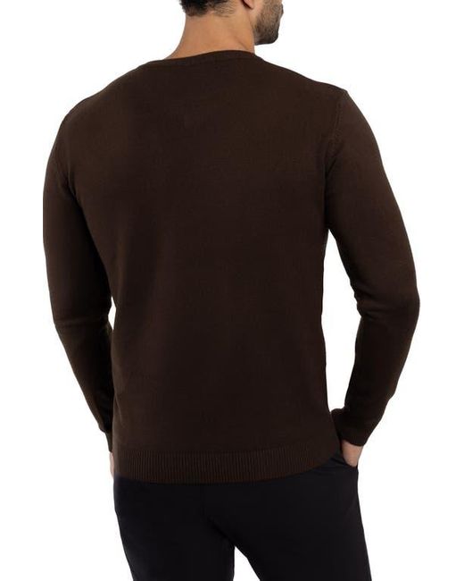 Xray Jeans Black V-Neck Rib Knit Sweater for men