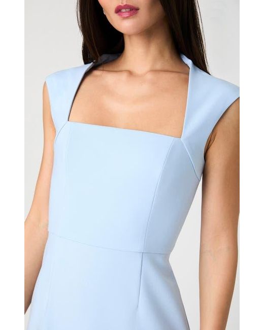 French Connection Ruth Whisper A-Line Dress in Blue | Lyst