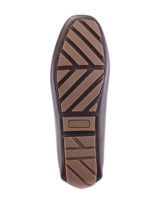 Guess Brown Askeres Driver Loafer for men