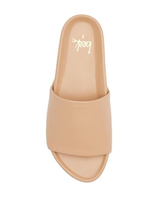 Beek Natural Albatross Platform Sandal