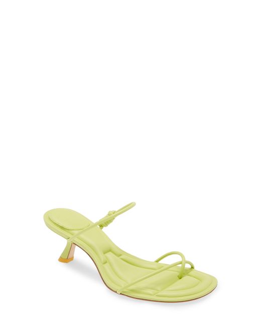 ONCEPT Yellow Sydney Rolled Strap Sandal