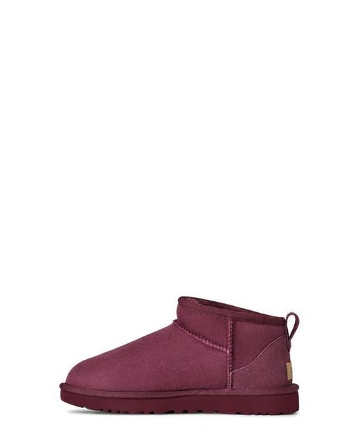 Ugg Purple Ultra Mini Classic Boot
