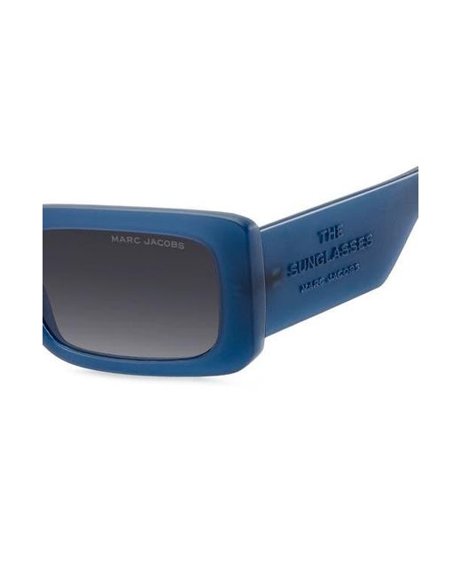 Marc Jacobs Blue 53Mm Gradient Rectangular Sunglasses