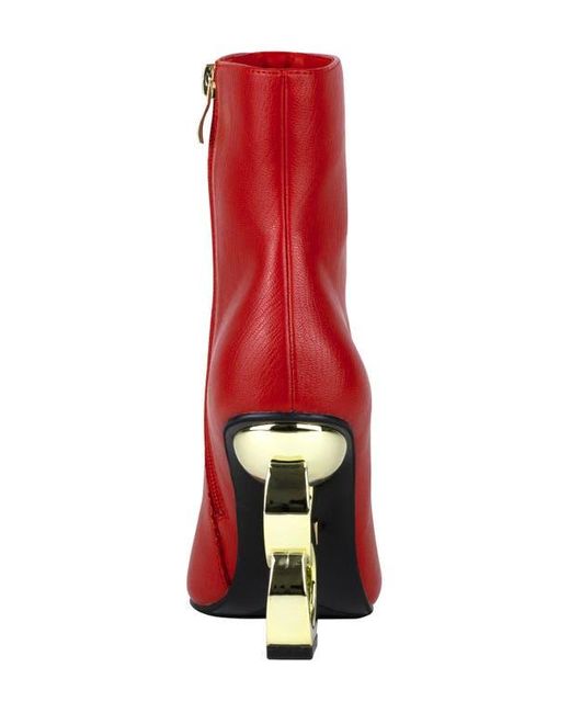 Ninety Union Red Lovely Zipper Boot