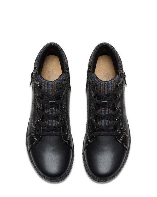 CLARKS TORHILL MAPLE black nero scarpe donna stivaletto beatles