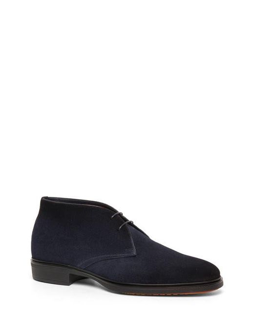 Santoni Blue Easy Ondes Derby for men