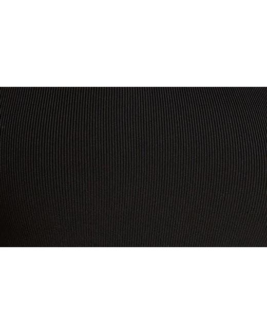 3.1 Phillip Lim Black Compact Rib Structured Top
