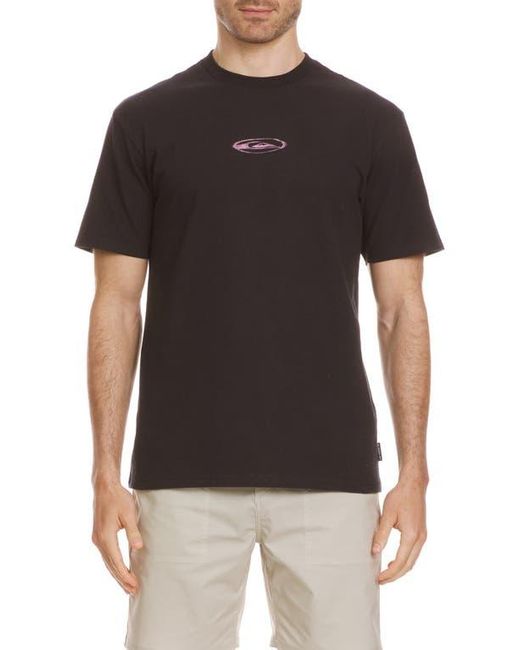 Quiksilver Black Space Graphic T-Shirt for men