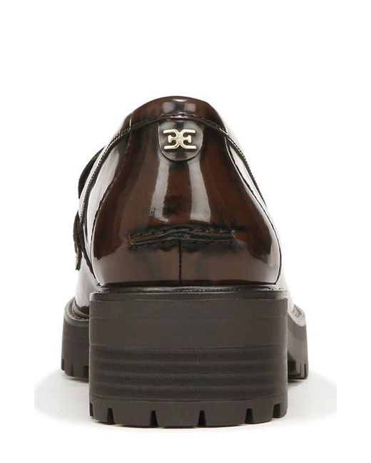 Sam Edelman Brown Teo Lug Loafer