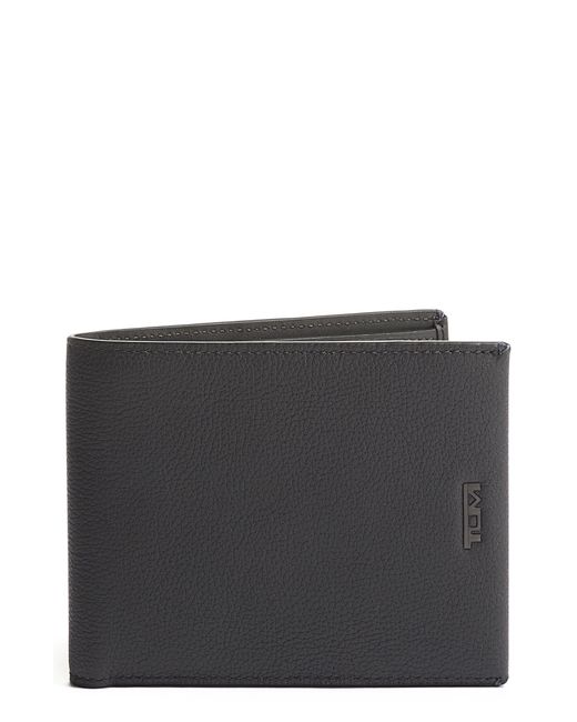 Tumi Black Nassau Global Leather Wallet for men