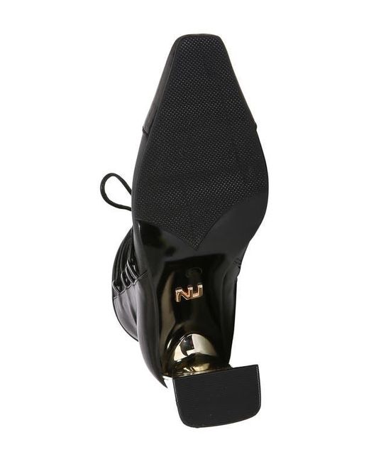 Ninety Union Black Farah Square Toe Bootie