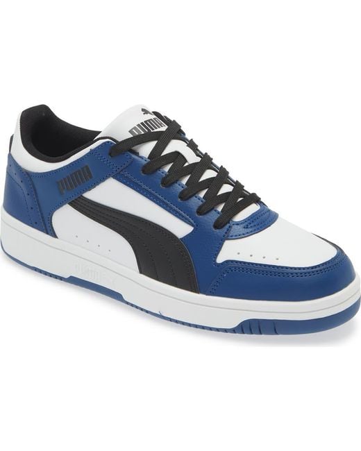 PUMA Blue Rebound Joy Low Top Sneaker for men