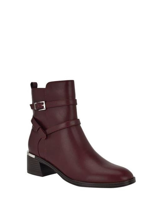 Calvin Klein Purple Jansen Bootie