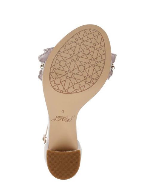 Badgley Mischka White Deva Sandal