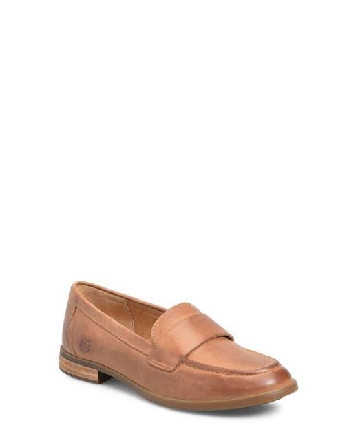 Børn Brown Apron Toe Loafer