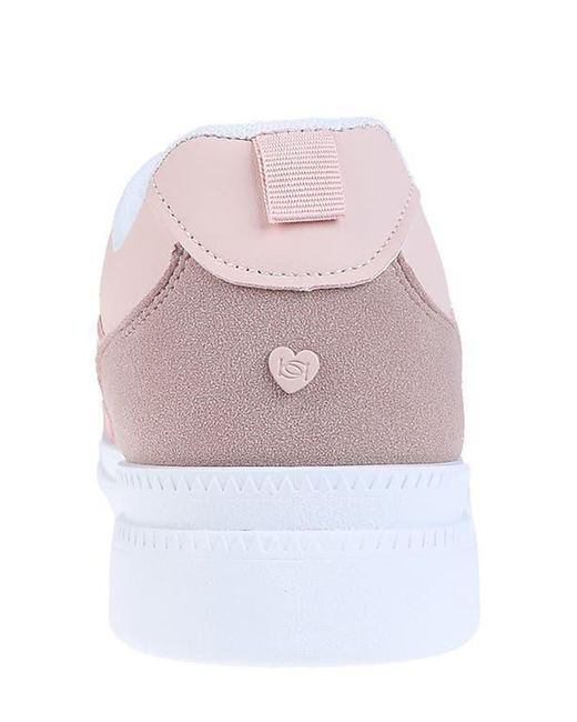 Bebe Pink Novel Low Top Sneaker