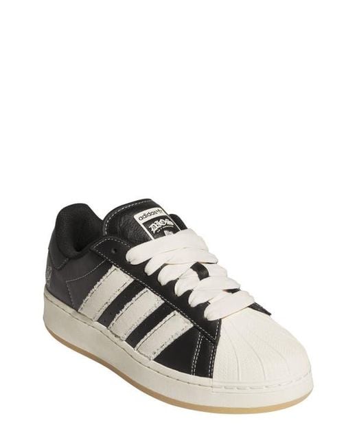 Adidas Black Dios Superstar Sneaker for men