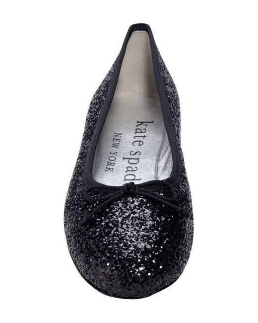 Kate Spade Black Honey Ballet Flat