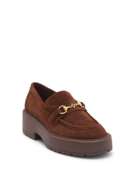 Steve Madden Brown Marleigh Bit Loafer